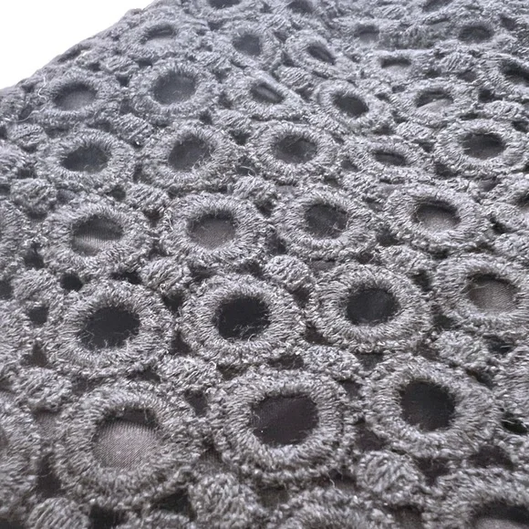 Banana Republic Shorts Eyelet Lace Dressy Black 12 Style 404156-00 - Picture 6 of 15